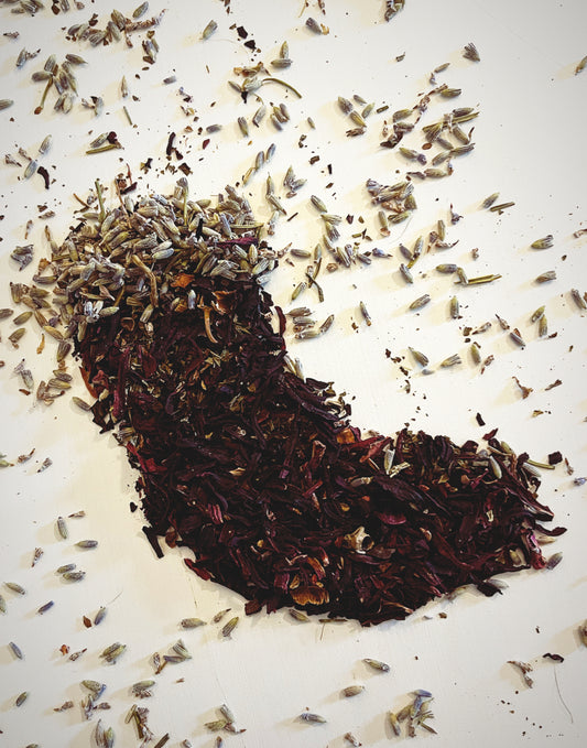 Hibiscus and lavender blend